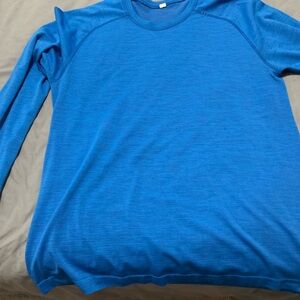 Lululemon Vibrant Blue Long Sleeve Shirt EUC Soft and comfortable